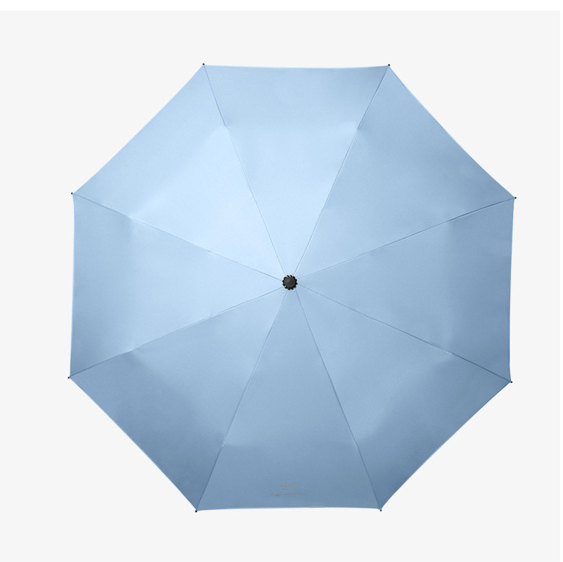UV黑胶防晒遮阳伞晴雨两用雨伞折叠太阳伞印制logo广告伞批发详情11