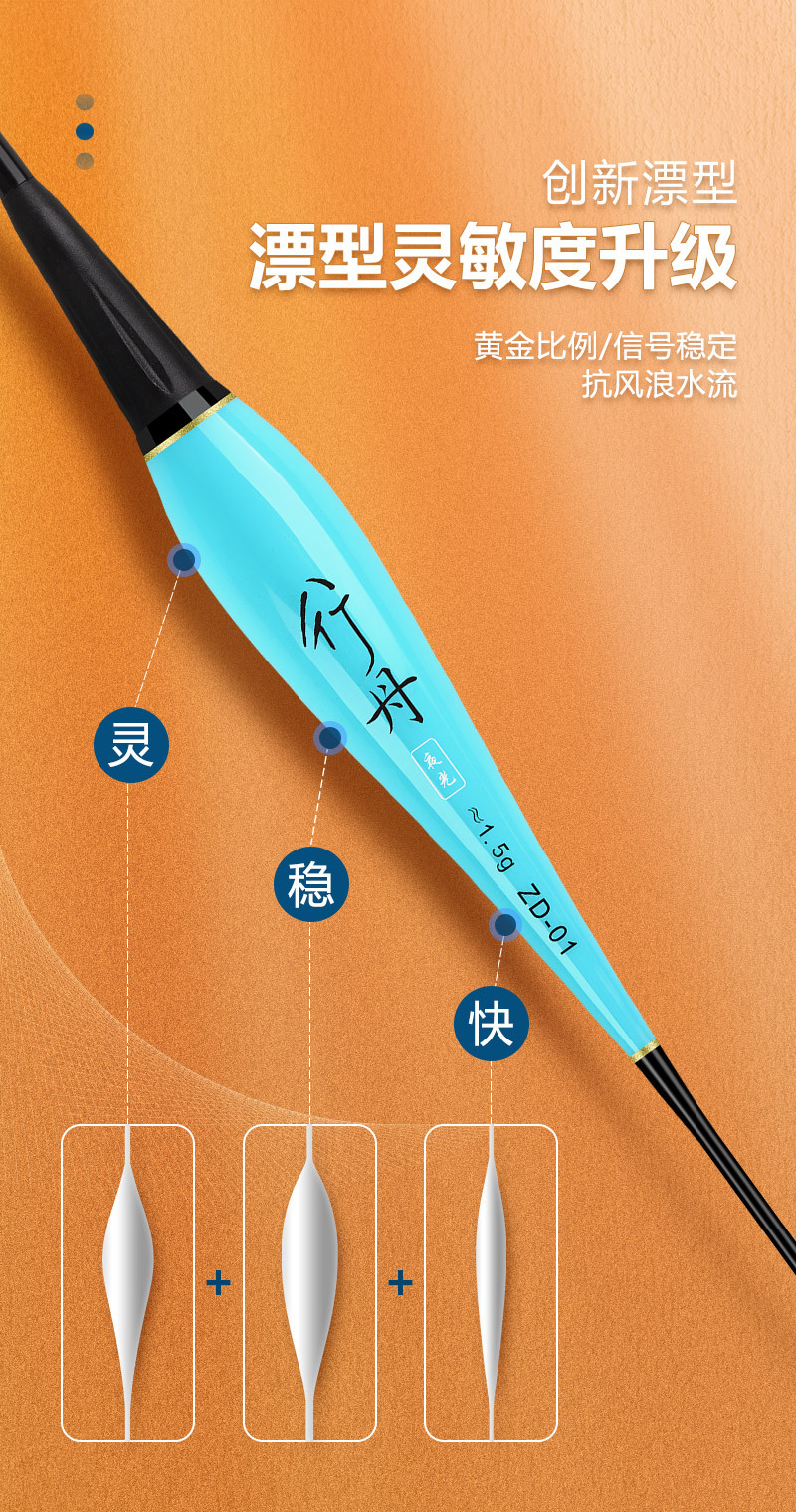 Luminous float bite hook color-changing float large object electronic float night fishing carp float super bright intelligent alarm fishing gear hard tail pic 18