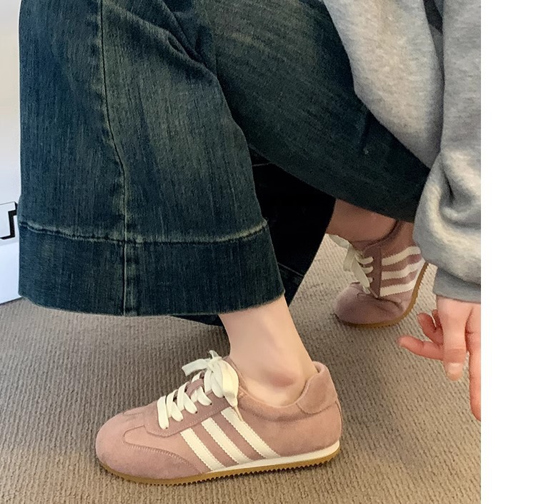 软底轻便德训鞋女2025新款春夏百搭网面透气爆款配裙子阿甘小白鞋详情21