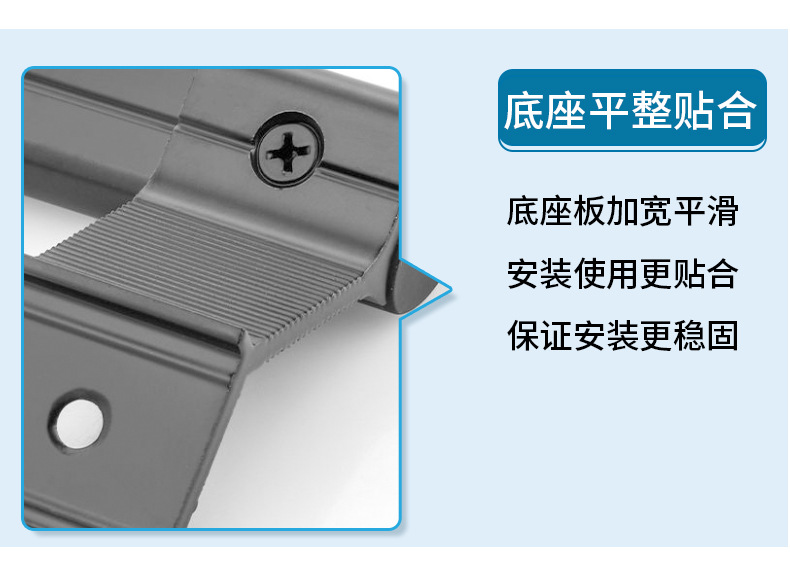 Sliding door handles, aluminum alloy handles, exposed sliding door handles, balcony glass doors, bathroom and kitchen handles pic 11