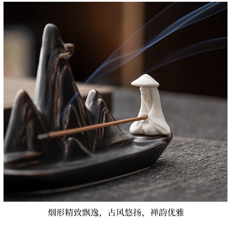 千里江山快客杯陶瓷商务礼品套装公司节庆伴手礼活动送客礼品套装详情21