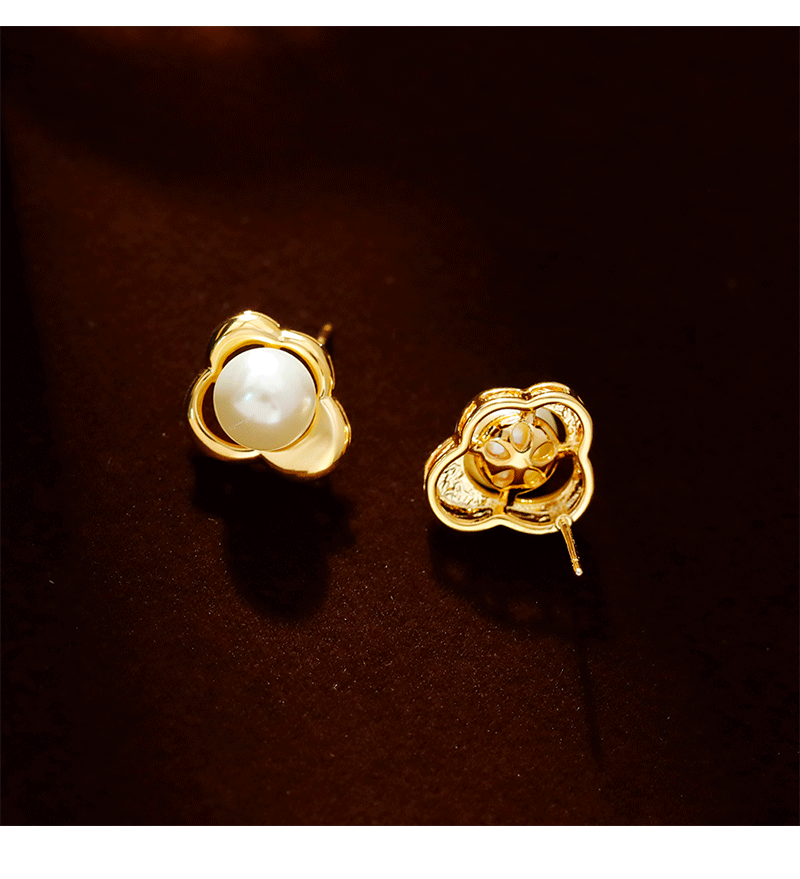 Hyacinth pearl aretes mujer 2025 tik yin boom aretes estilo francés premium sentido pequeña fragancia orejeras nicho temperamento orejeras pic 7