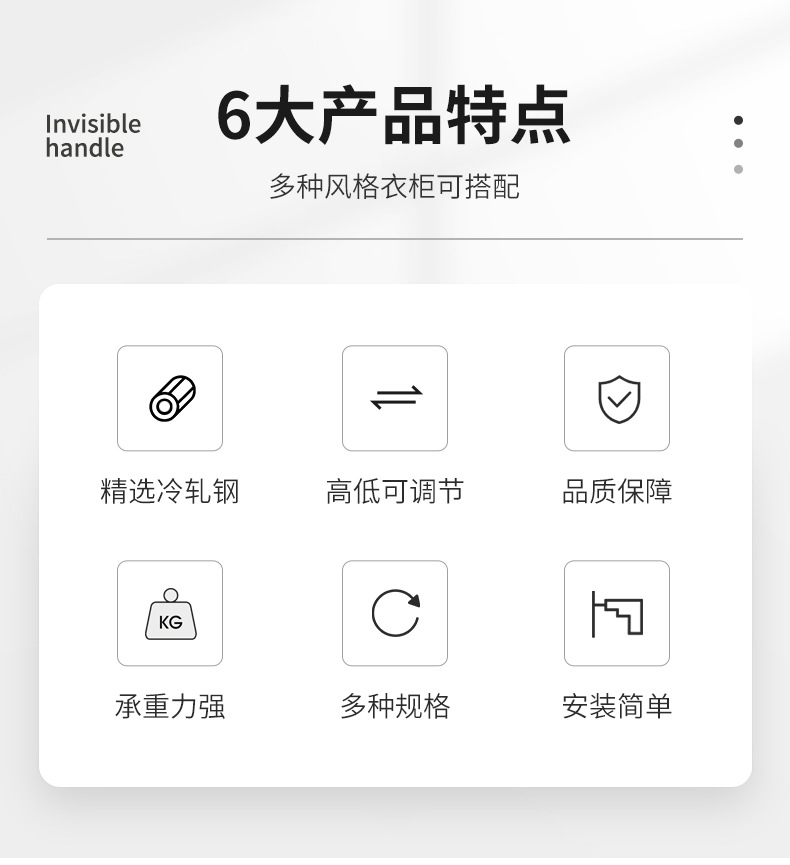 Adjustable support feet: Bathroom cabinet base, coffee table, sofa legs, bed board, TV cabinet support legs, table leg bracket for height increase pic 2