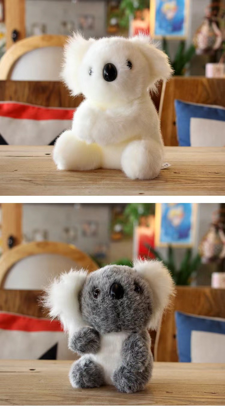 考拉公仔树袋熊仿真澳洲无尾熊毛绒玩具小号玩偶布娃娃秀绒玩具跨境批发详情4