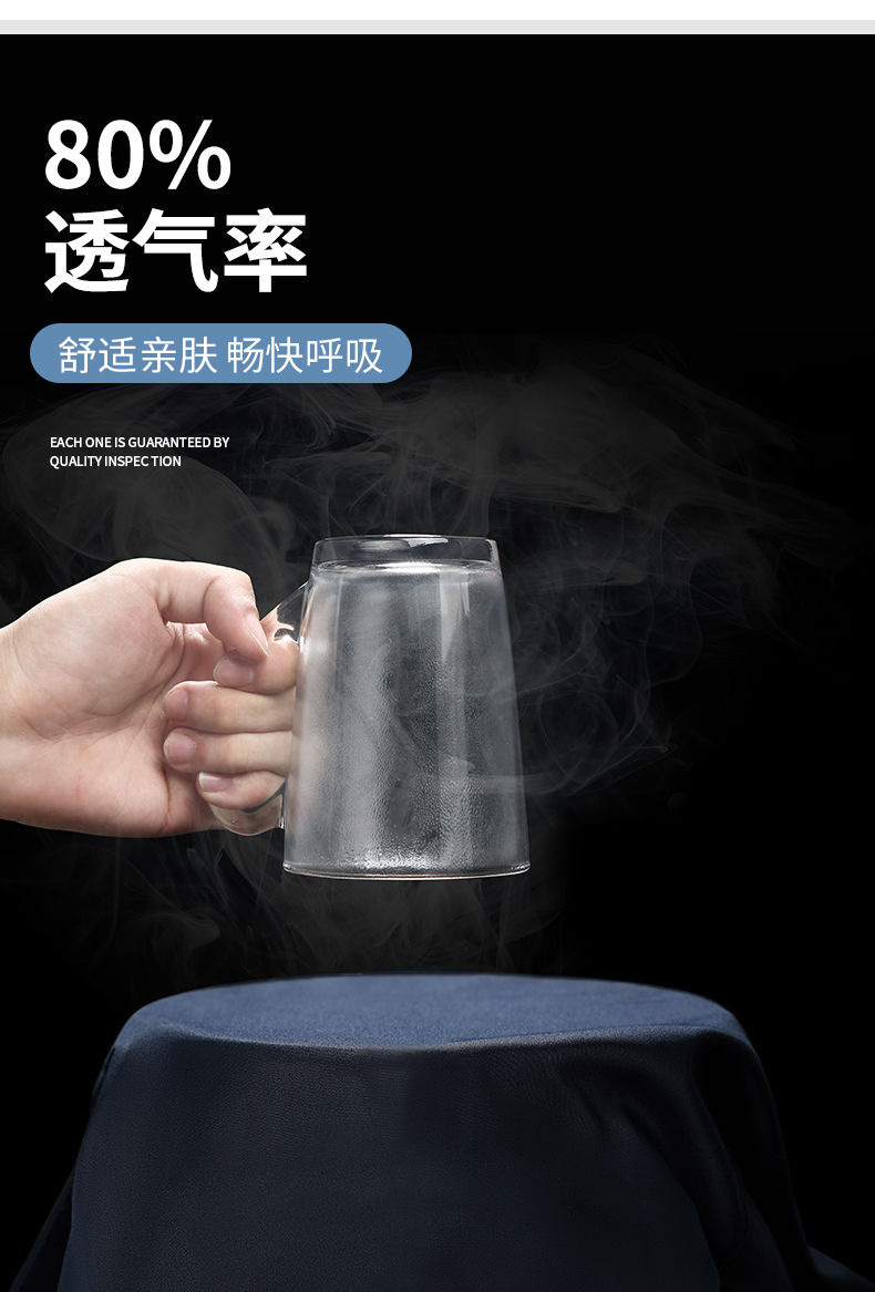 男裤休闲男高档中年男士直筒高弹垂感总裁行政裤子男式西裤高级感详情15