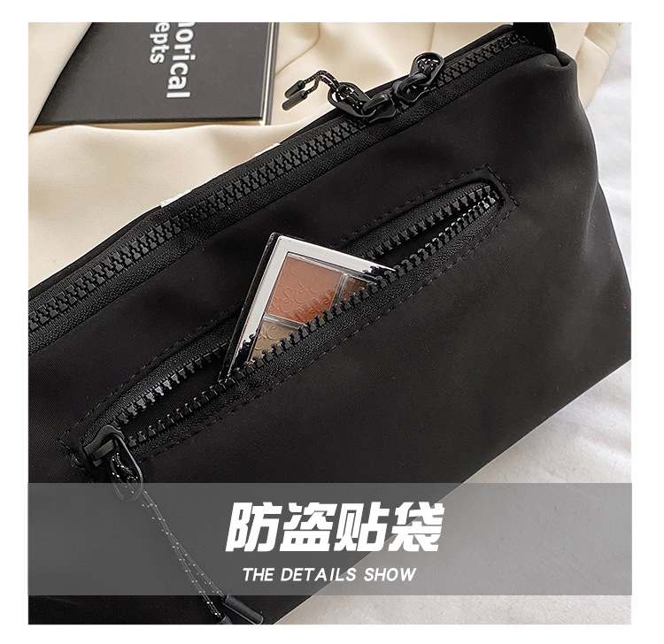 直播跨境货源外贸厂家新款休闲简约防水牛津尼龙布爆款斜挎包女包详情7