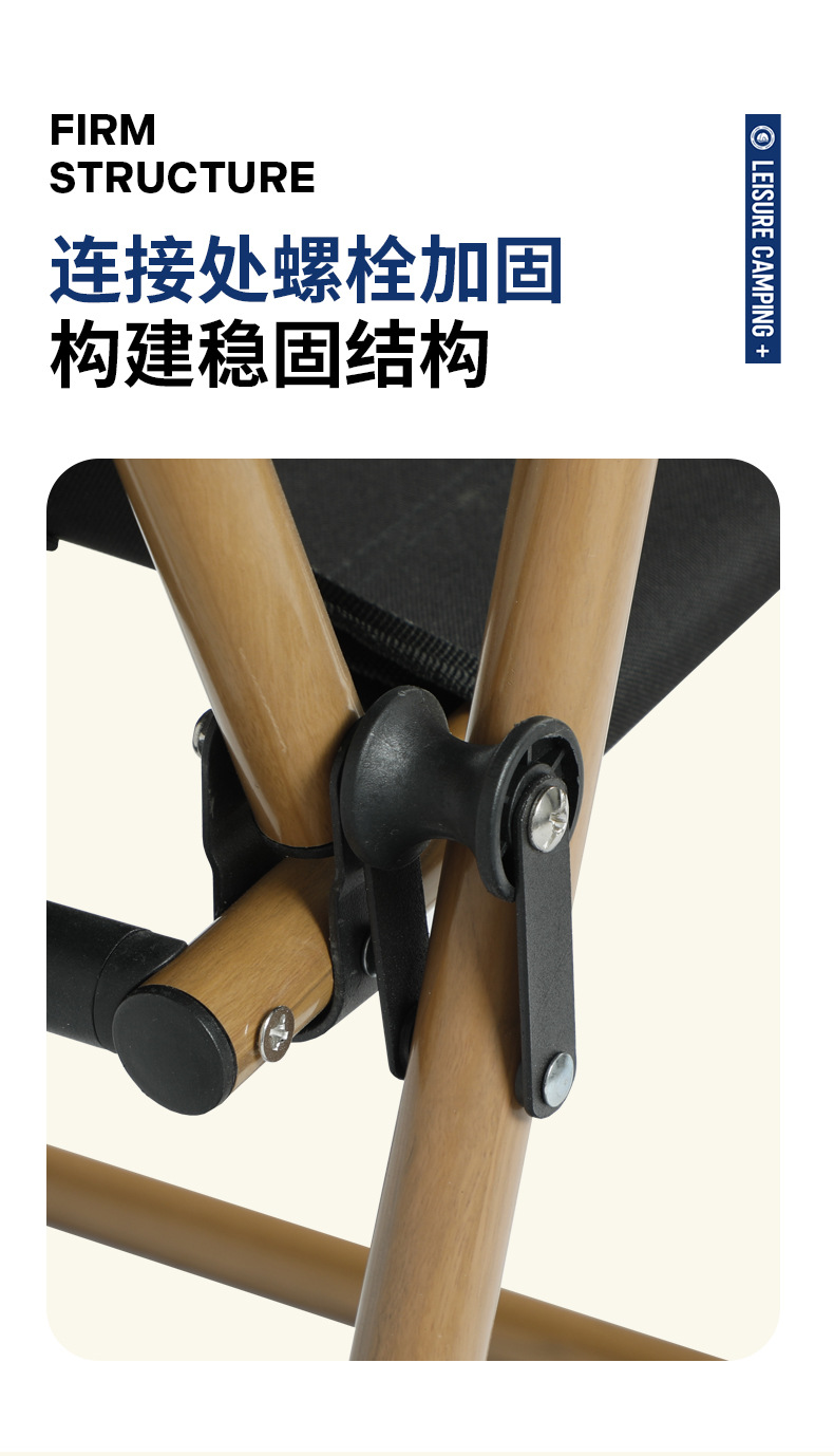 双人克米特椅户外露营野炊靠背椅便携折叠椅加厚牛津布情侣懒人椅详情2