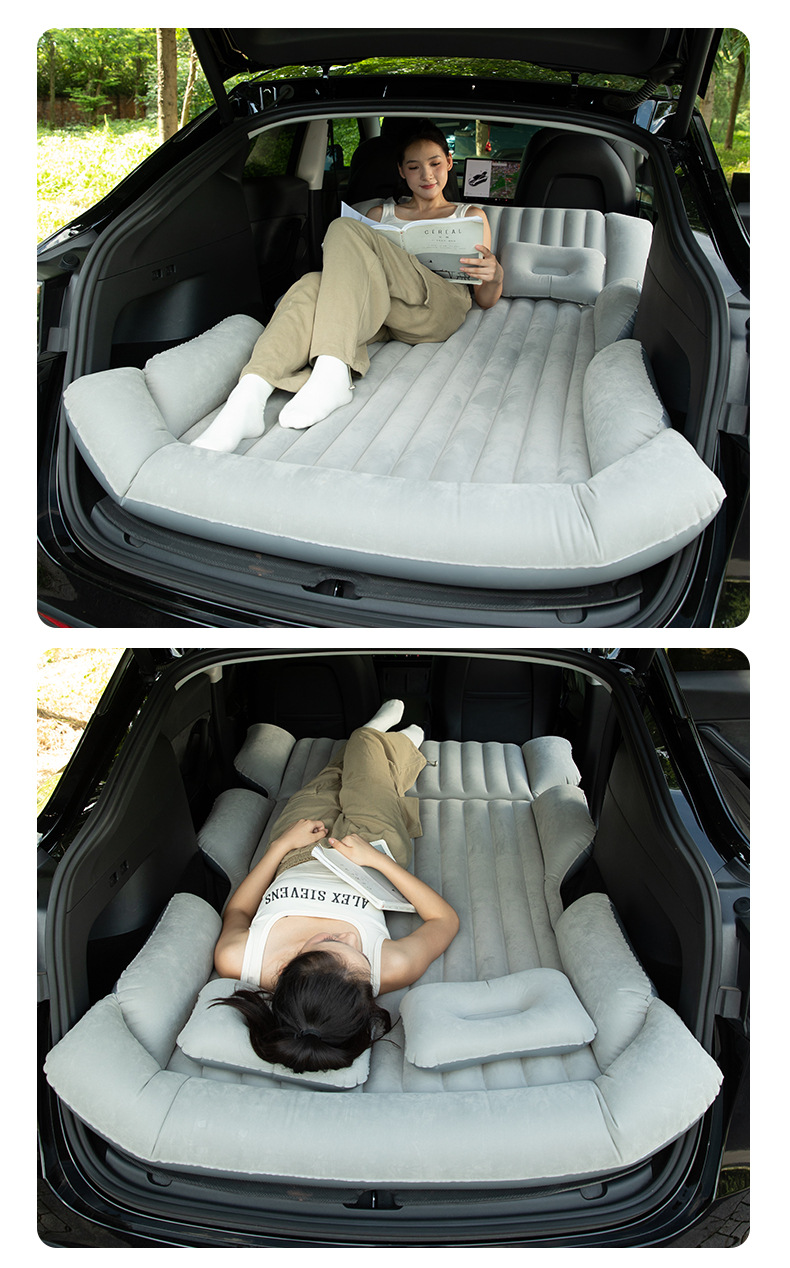 Factory in-stock SUV trunk inflatable beds, travel trunk inflatable beds, foldable inflatable beds pic 19