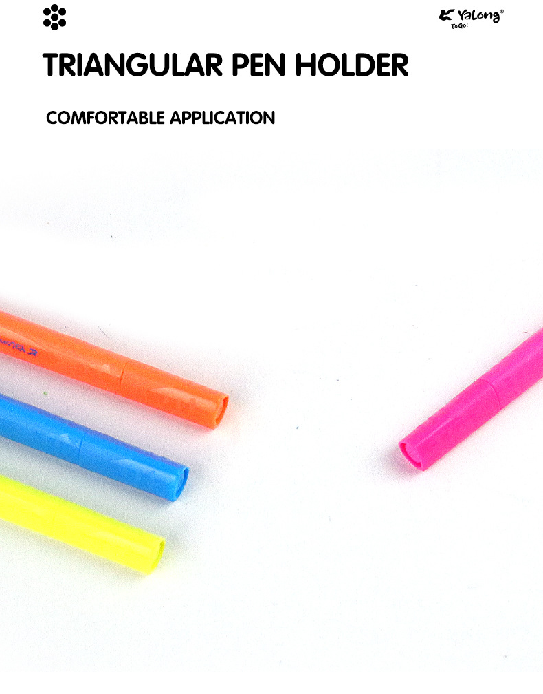 Yalong Cross-border 18-color triangular Pole Watercolor Pen Artistic Coloring Fiber Tip Watercolor Pen Set Stationery Products pic 5