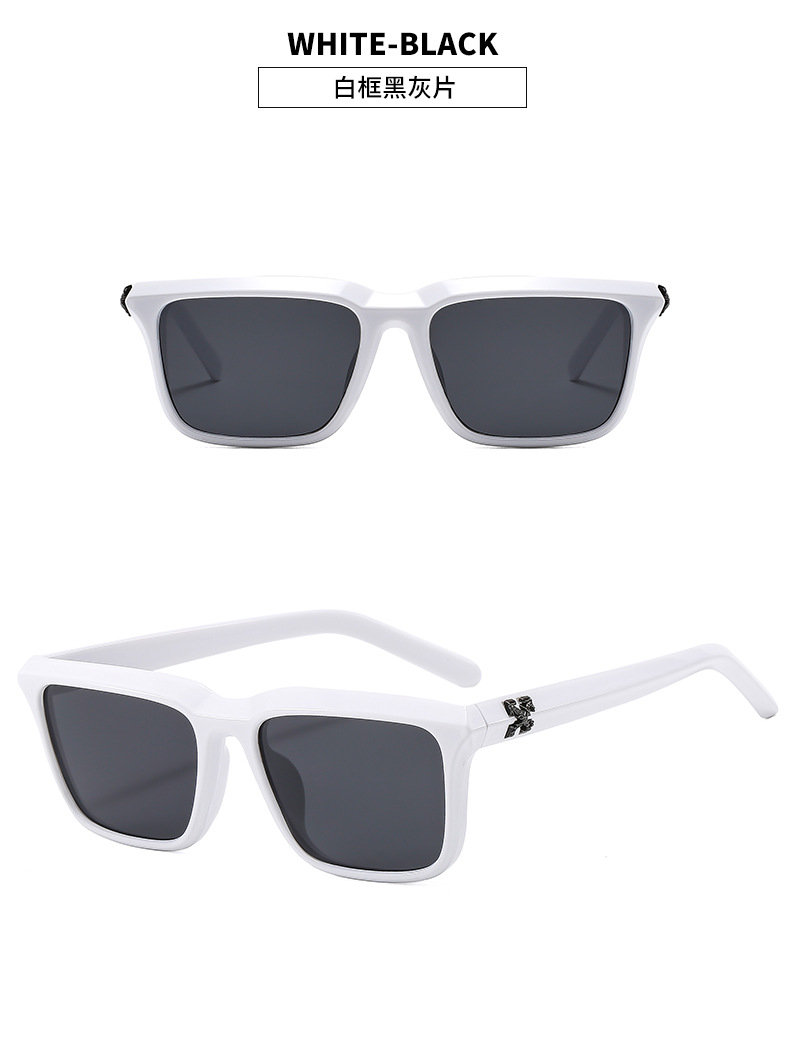 ins慵懒风格遮阳防晒太阳眼镜男 墨镜女高级感glasses太阳镜批发详情14