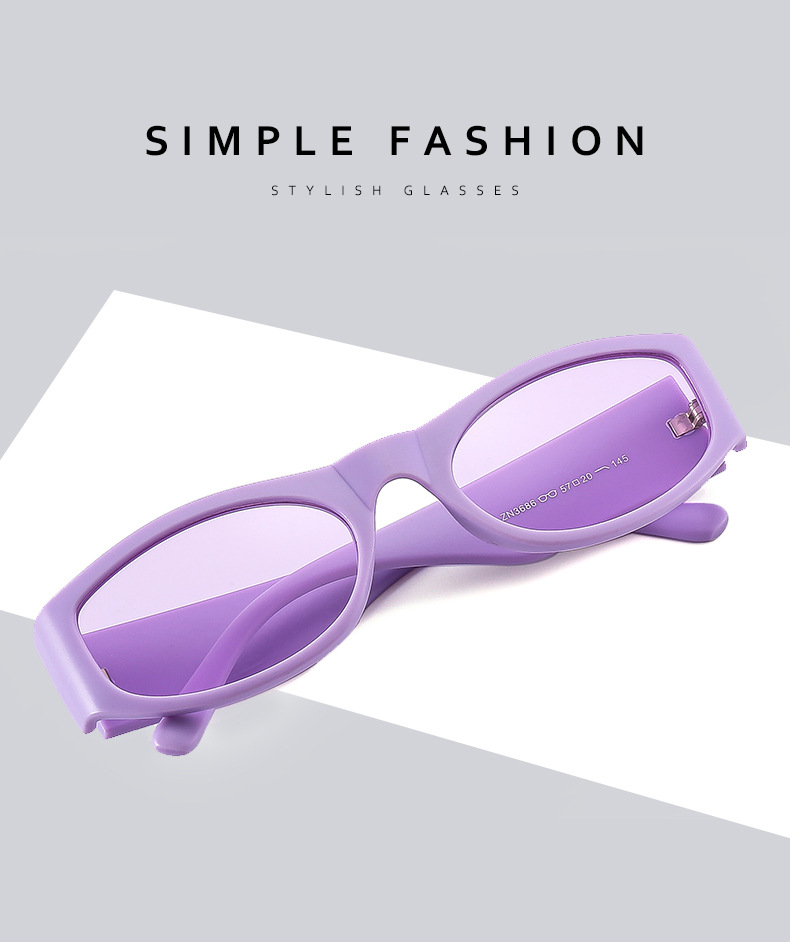 New Y2K spicy girl sunglasses from Europe and America, futuristic, millennium internet-famous street style sunglasses, cross-border trendy glasses for men and women pic 7