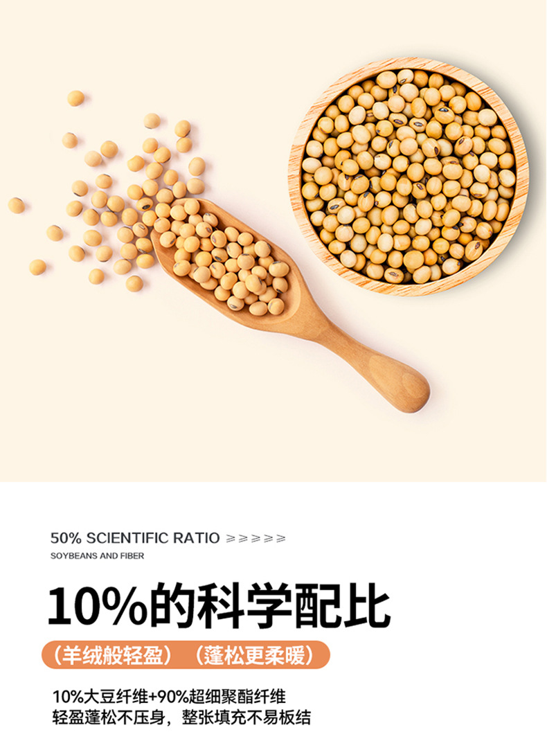 A类大豆纤维被子冬被加厚棉被芯新款春秋被单人学生冬季四季通用详情13