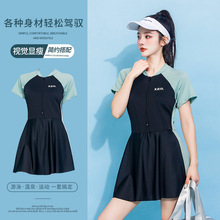 沙滩度假人鱼比基尼性感辣妹分体泳衣女海边度假拍照泳装三件套-12012详情24