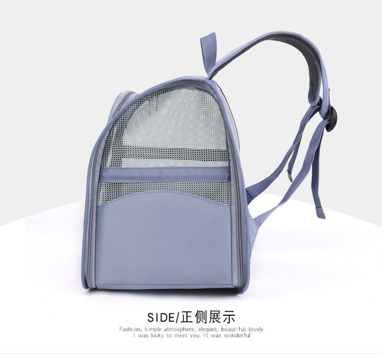 时尚透气宠物双肩包大猫背包便携式猫猫包宠物拉杆包多功能宠物包详情19