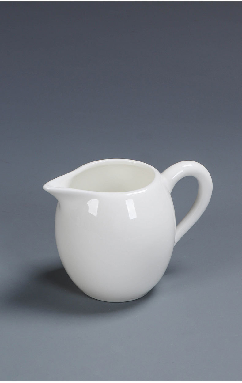 羊脂玉瓷公道杯功夫茶具配件茶海家用分茶器公司活动店铺LOGO礼品详情9