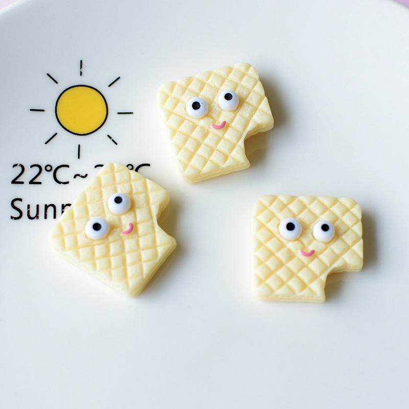 Wholesale of simulated corn bread, cookies, popsicles, resin accessories, crocs, food toys, diy materials, pj1137 pic 7