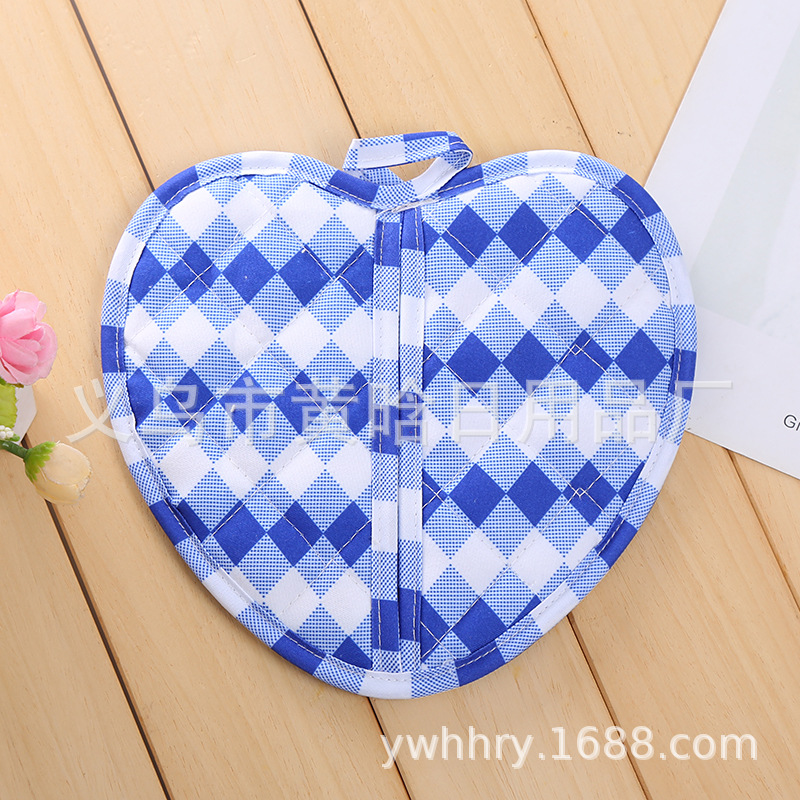 【 Chi Jia 】 Double-layer thickened and enlarged anti-scald and heat-insulating coasters and placemats for kitchen and dining rooms, high-temperature resistant oven baking MATS pic 7