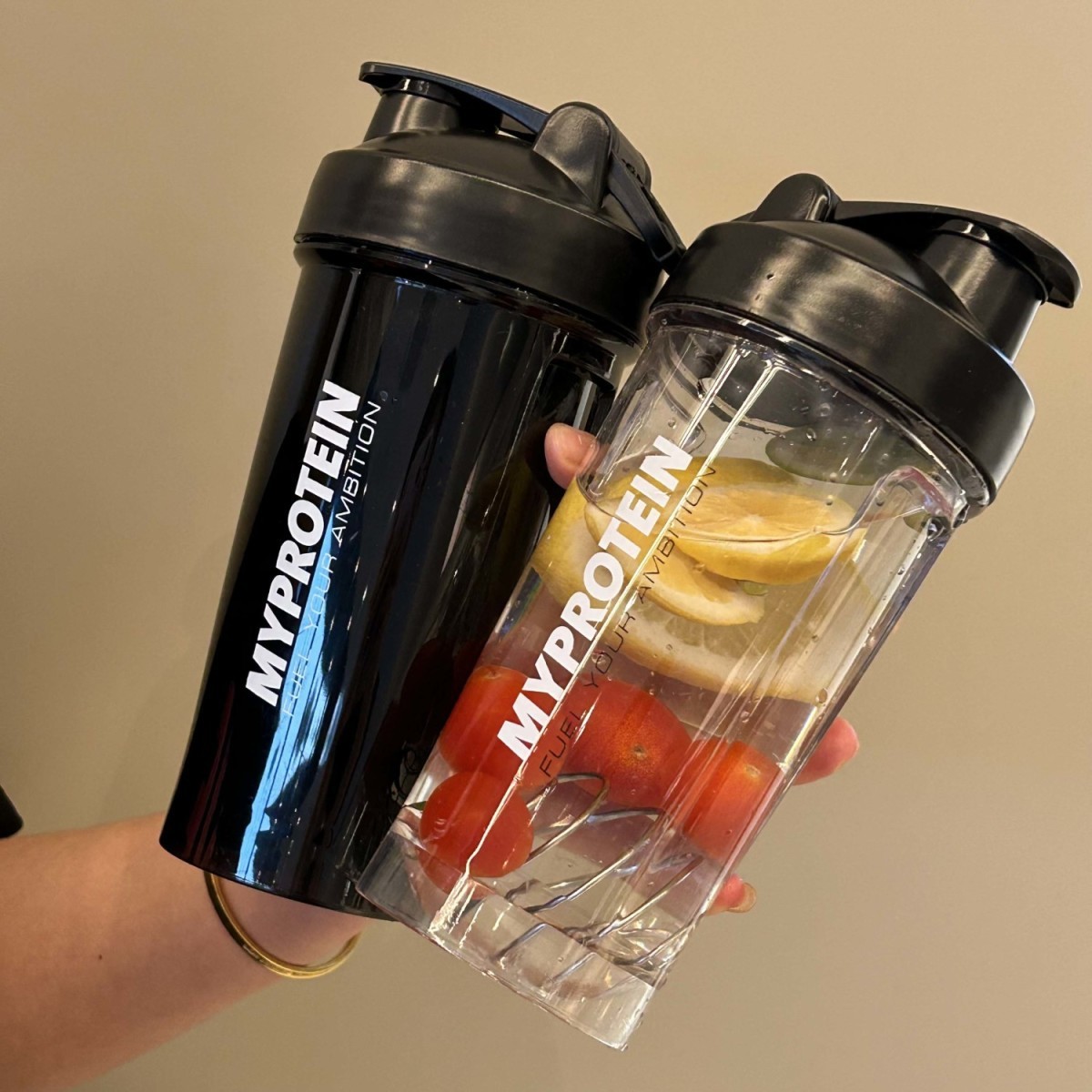Shake Cup Sports and fitness protein powder milkshake cup with scale, large capacity, high-temperature resistant food-grade plastic water cup pic 7