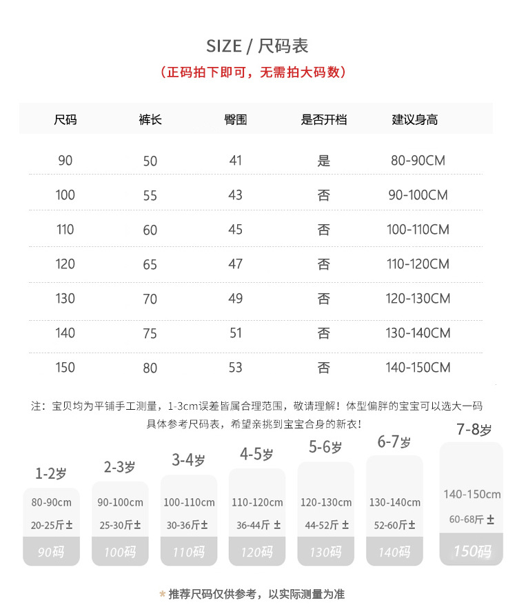 儿童加厚裤子男童加绒牛仔裤冬季新款小男孩保暖休闲长裤冬装批发详情3