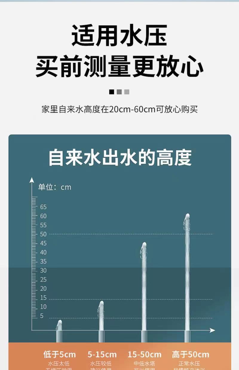 增压花洒喷头超强加压浴室家用浴霸淋浴头淋雨大出水量莲蓬头套装详情17