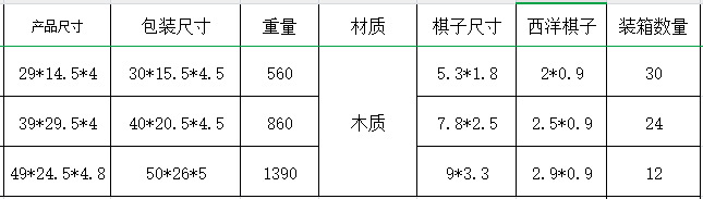 Wholesale of three-in-one wooden chess portable folding multi-size leisure and entertainment chessboard, gifts for foreign trade gatherings pic 1