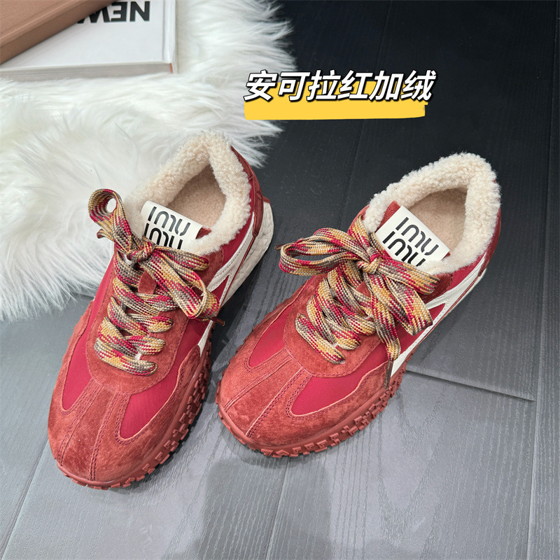 【内增高7厘米】早秋真皮女小个子厚底休闲百搭舒适德训鞋010399详情12