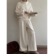 云长 窄版显瘦牛仔裤女冬季新款加厚直筒高腰休闲长裤子现货K0170详情16