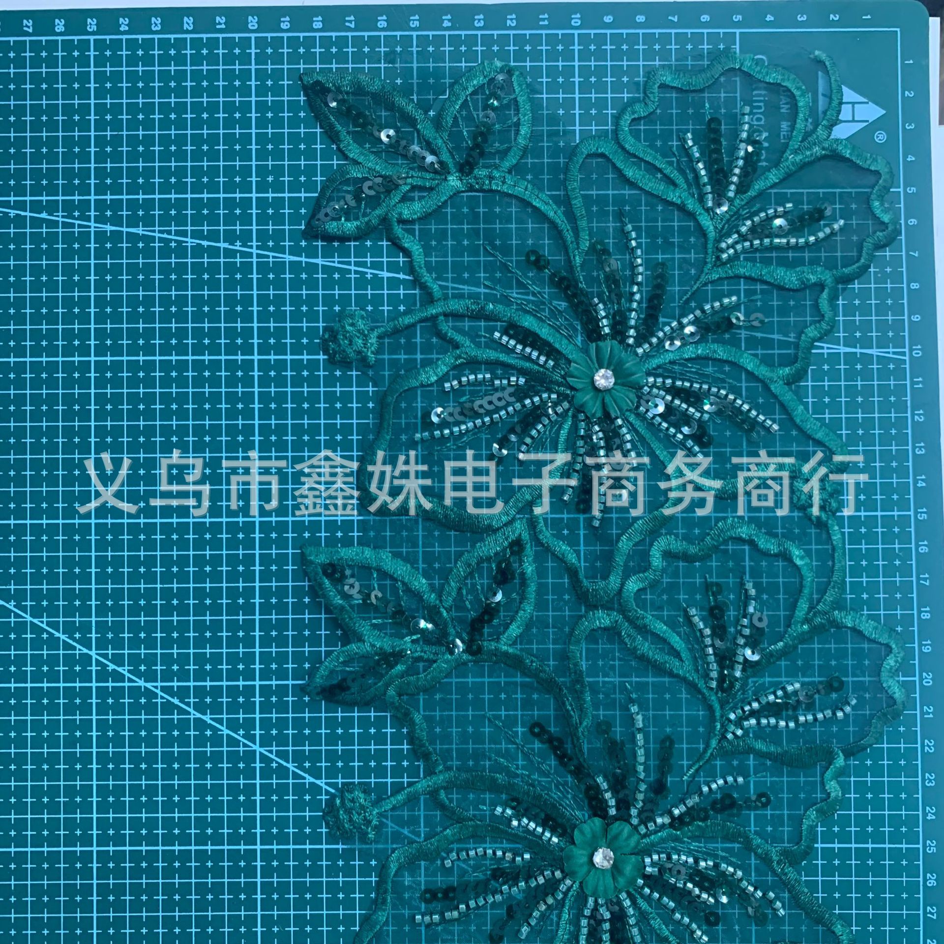 Polyester filament accessories, Lolita clothing accessories, home soft furnishings, hollowed-out flowers, embroidered lace pic 6