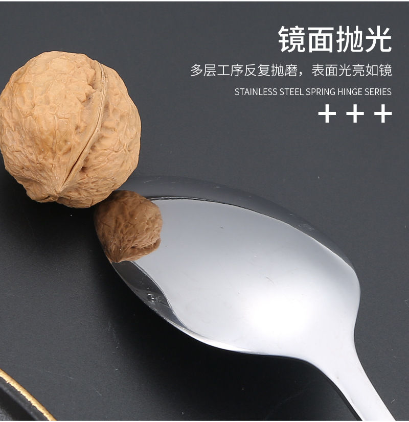 Cross-border Amazon stainless steel knife, fork and spoon Western tableware, creative steak knife and fork, hotel supplies four-piece set pic 12