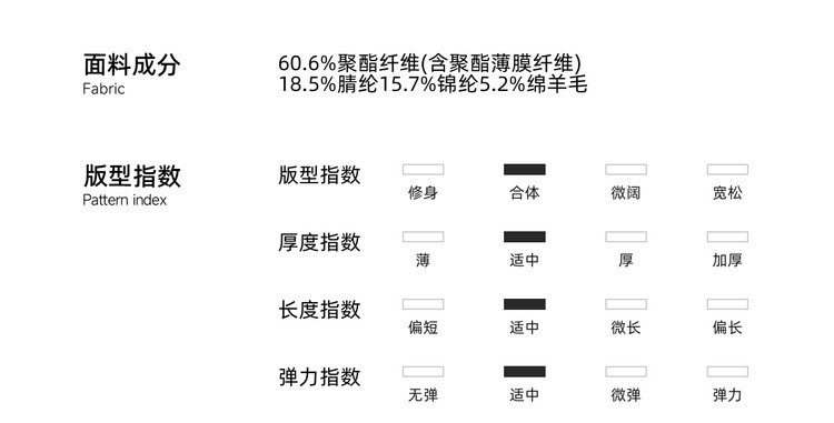 墨麦客女装气质通勤针织开衫女2026春季新款羊毛混纺外套女10175.详情4