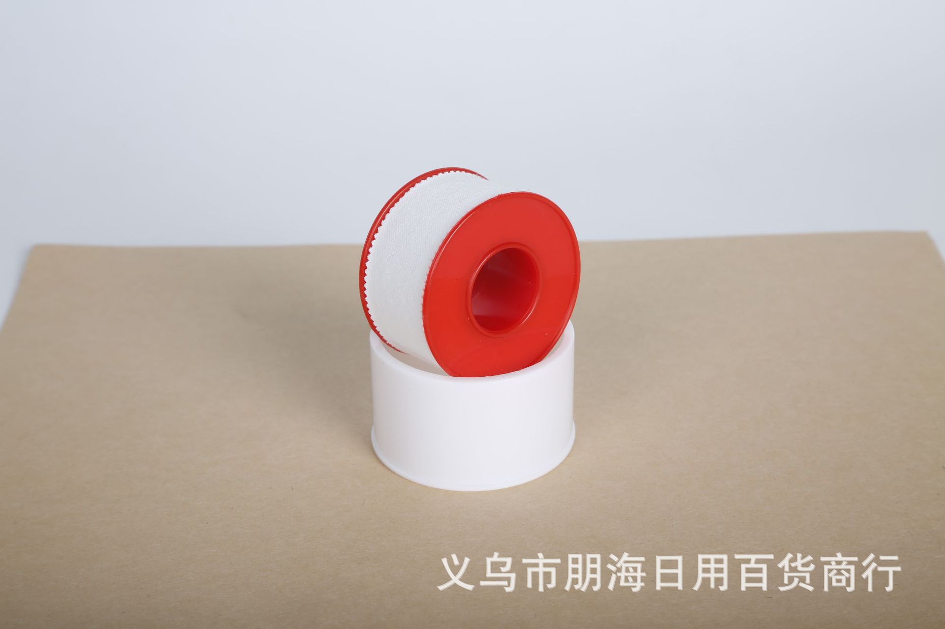White cotton sports tape (red core, white sleeve) 2.5cm*5m*12 rolls *30 boxes Hot melt adhesive white cotton tape pic 8