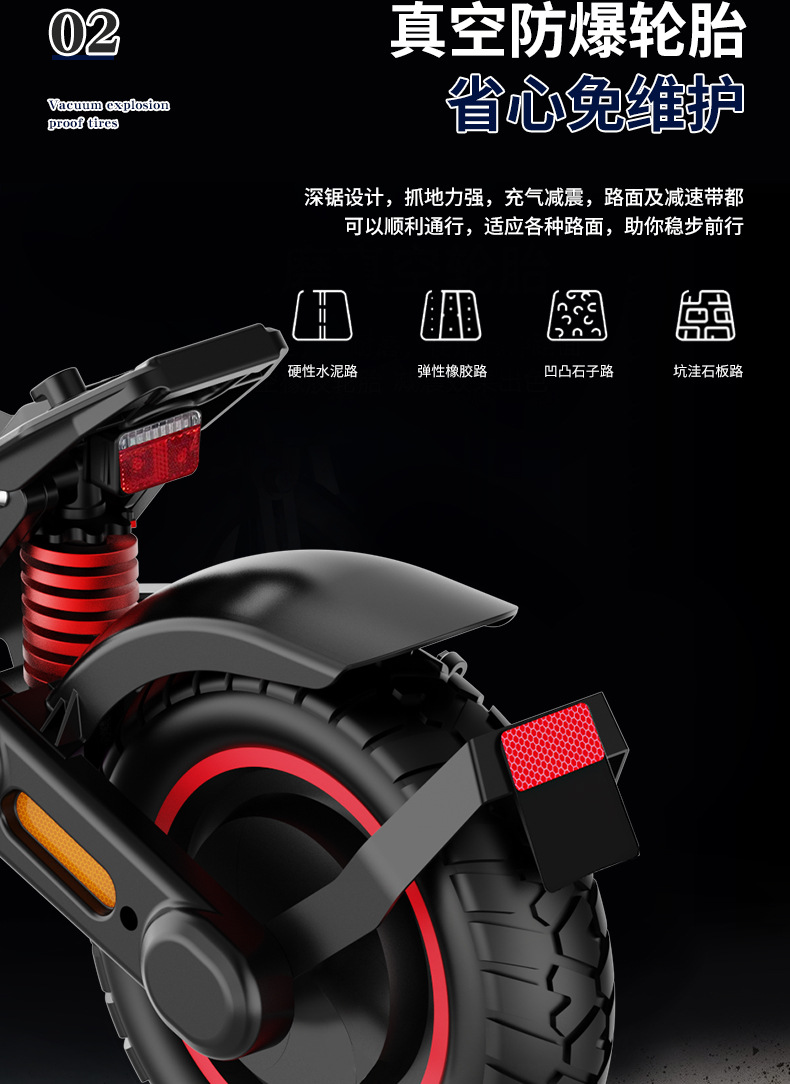 Wholesale of 48V electric scooters with lithium batteries, adult folding chauffeur mini mounts, and small commuter electric vehicles pic 6
