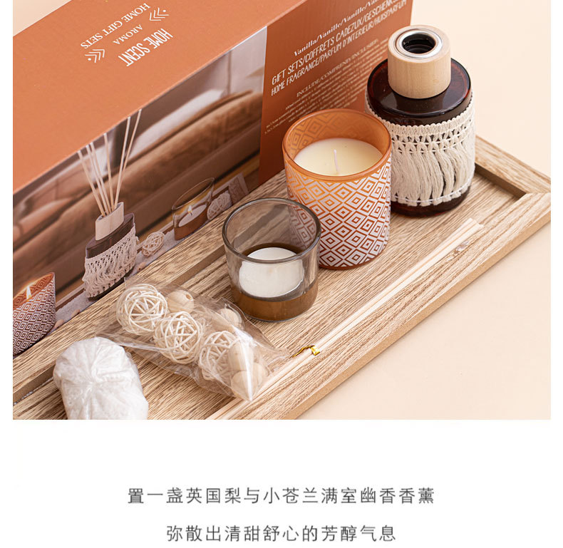 香薰蜡烛批发跨境现货厂家礼盒套装大豆蜡香水摆件香氛伴手盒礼物详情19