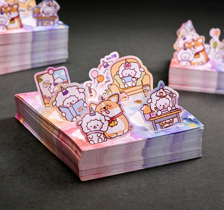 Customized self-adhesive labels, logo stickers, small-batch food QR code packaging, InS-style printing and printing pic 19