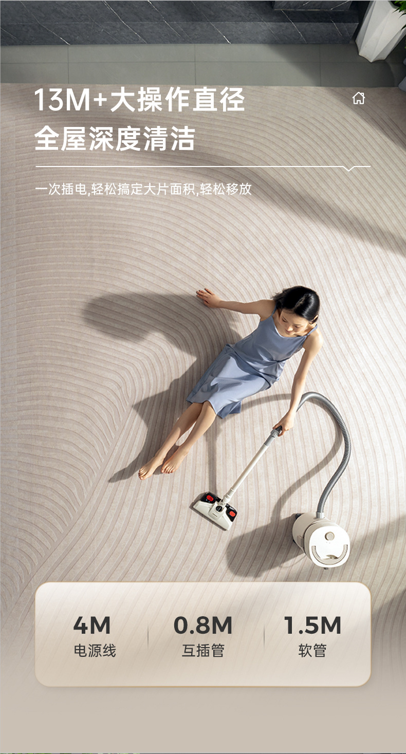 桶式吸尘器家用大功率桶式吸尘机干湿多用商用不锈钢跨境专供详情11