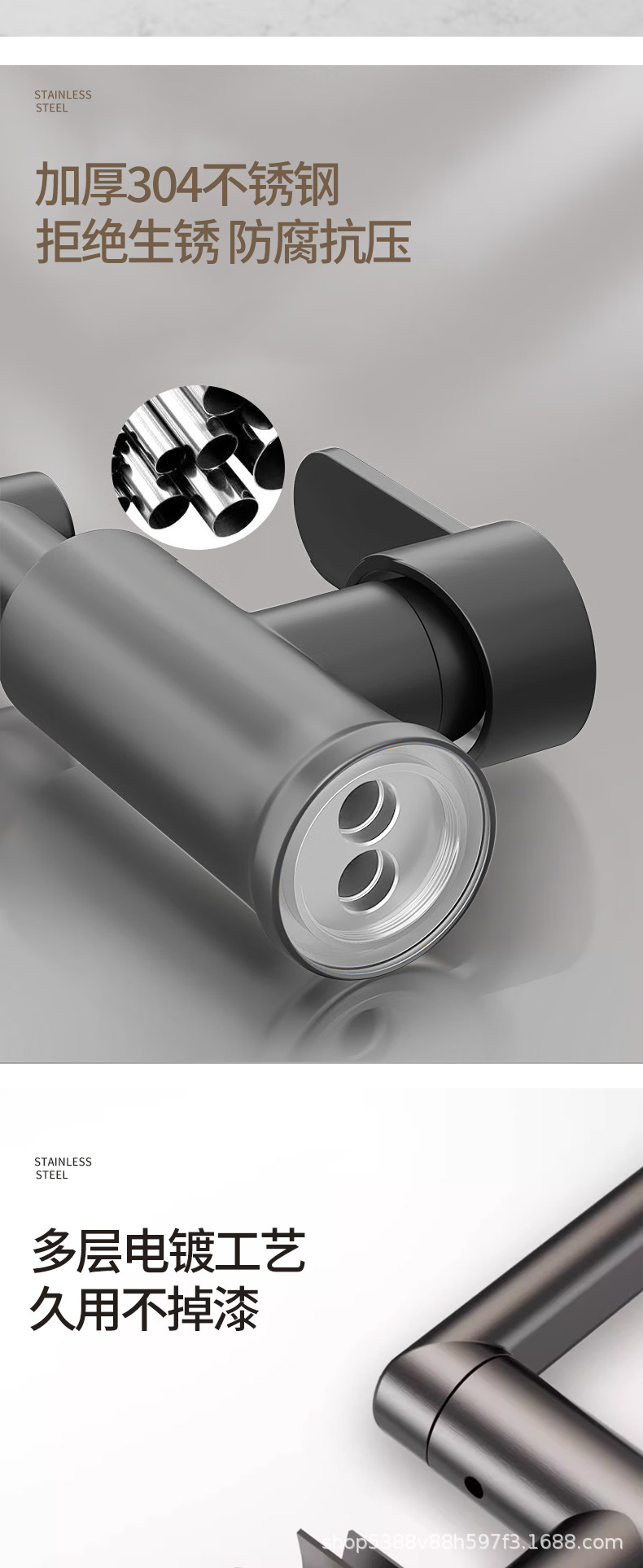 晨勒万向旋转水龙头招财猫厨房洗手脸面盆冷热水家用卫生间水龙头详情7