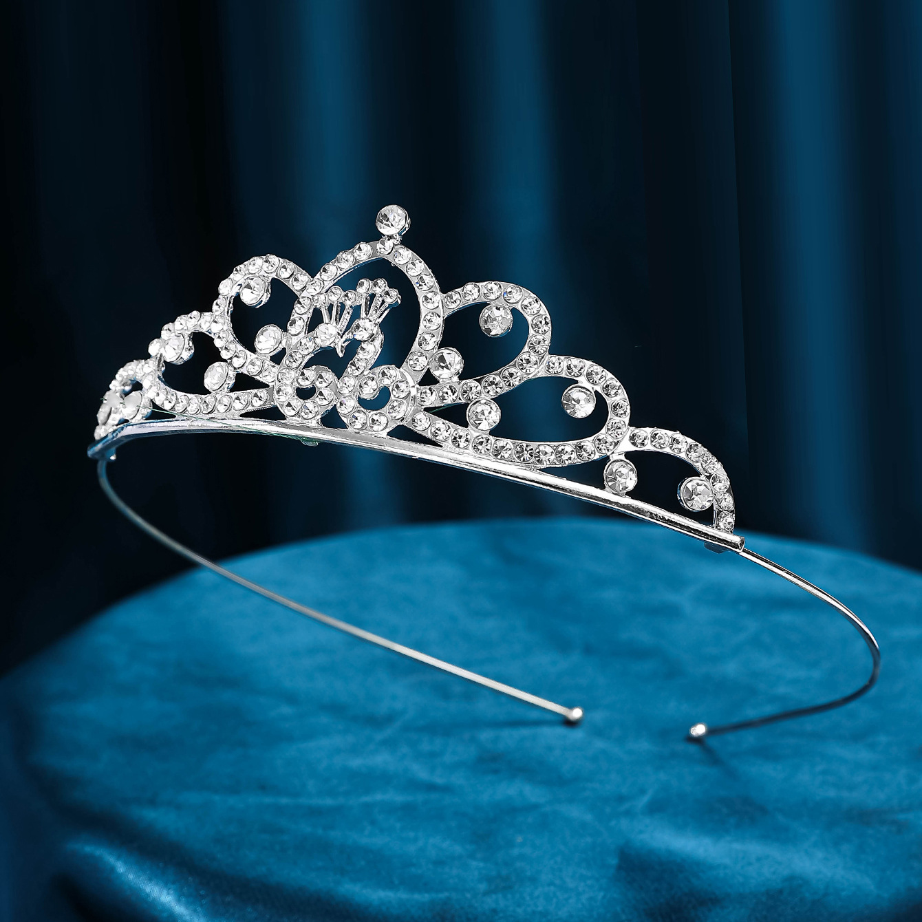 Hot-selling bride jewelry, crown hair bands, wedding hair accessories, wedding dress and evening gown accessories, hair bands, headwear accessories, banquet crowns pic 22