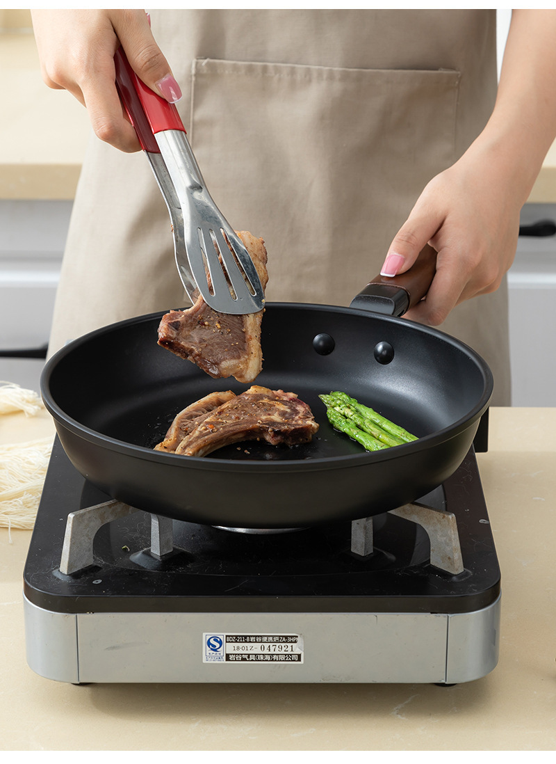 跨境加厚老铁锅不粘锅具四件套铸铁炒锅厨房高档礼品组合套装批发详情6