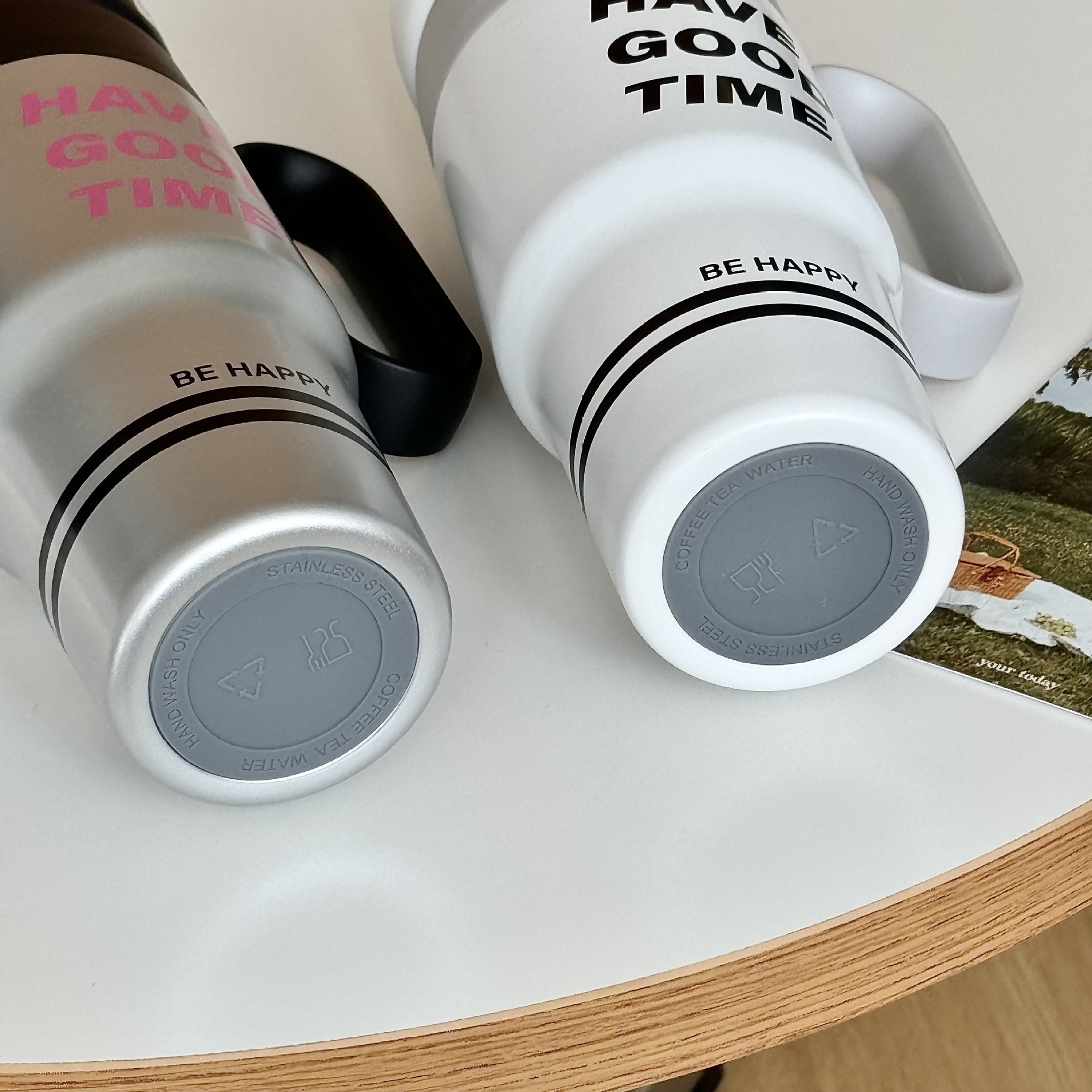 新款花语双饮保温杯女大容量冰霸杯学生高颜值茶漏不锈钢水杯子详情6