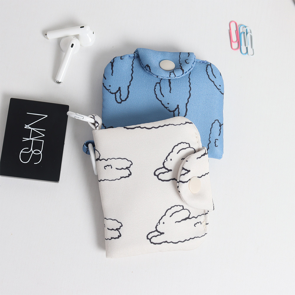 零钱包女新款学生可爱收纳袋帆布小清新硬币CDD卡包日常百搭详情15