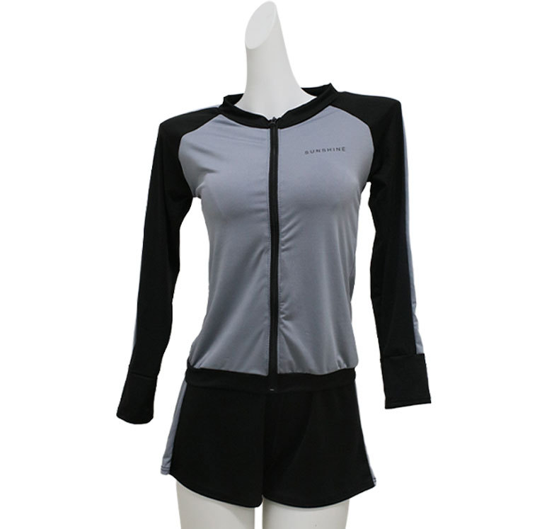 2026新款泳衣女分体五件套保守浮潜防晒长袖裤水母运动冲浪套装125357详情15