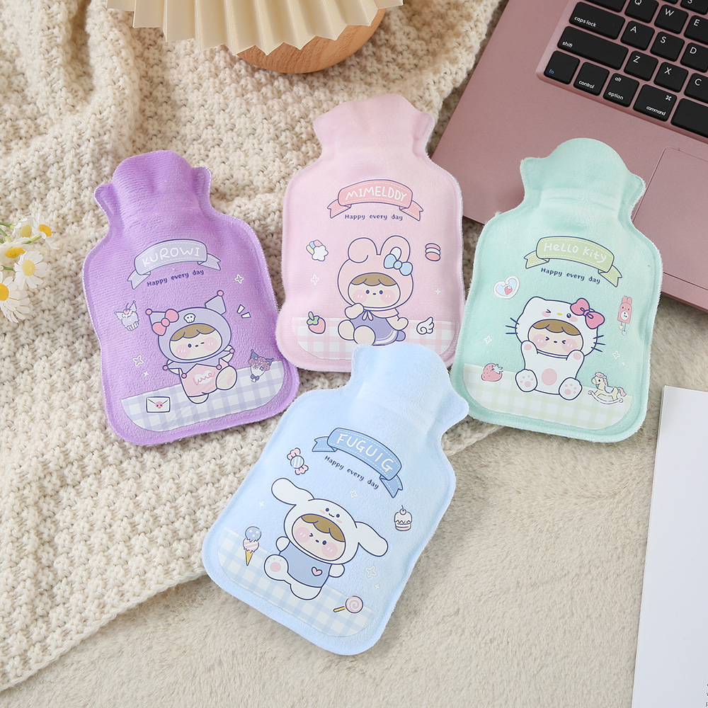 可爱礼品热水袋定制logo 学生儿童冷热两用暖水袋 卡通奖品暖手袋详情10