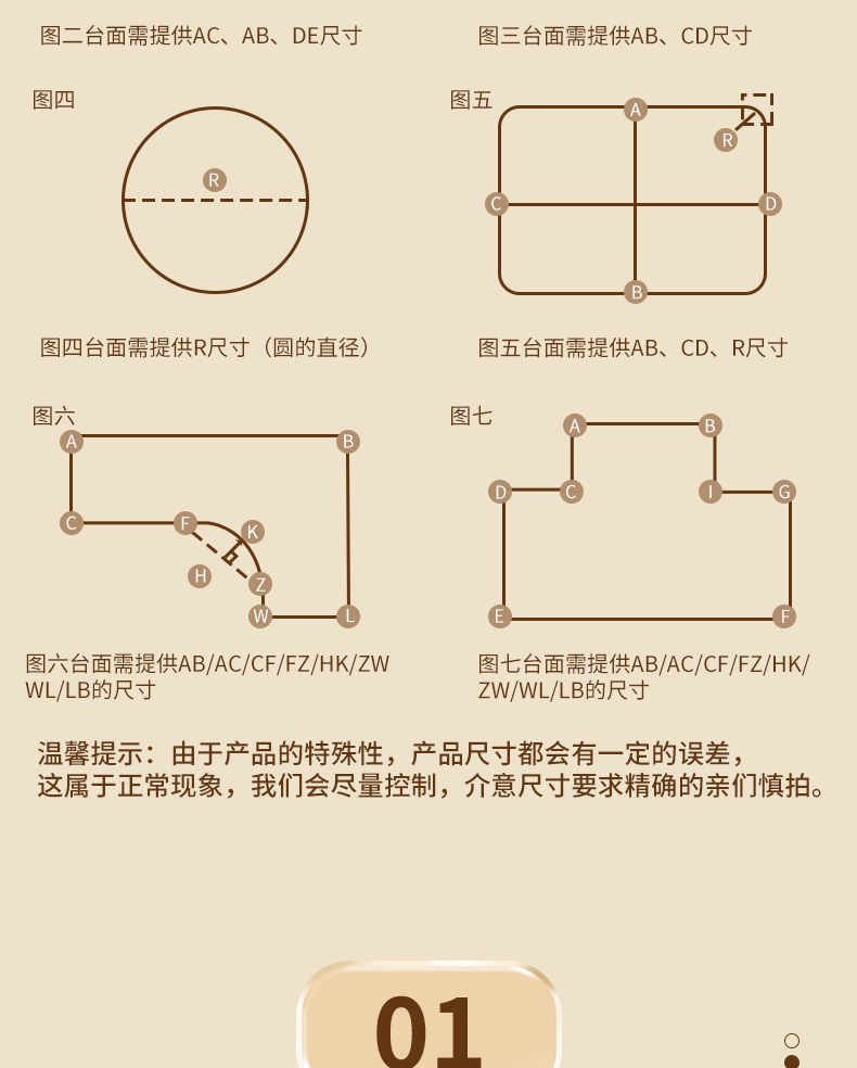 个性化图案尺寸定制防潮防水防油餐垫打印DIY照片PU皮革桌垫工厂详情4