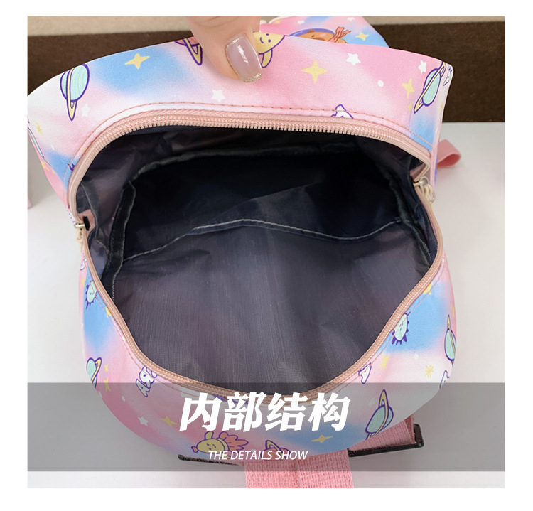 2025新款女孩时尚甜美双肩包小学生上课书包可爱卡通出游儿童背包详情35