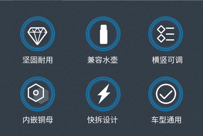 Bicycle water bottle holder, universal mountain bike parts, car cup holder, motorcycle water cup holder, electric bike milk tea cup holder pic 3