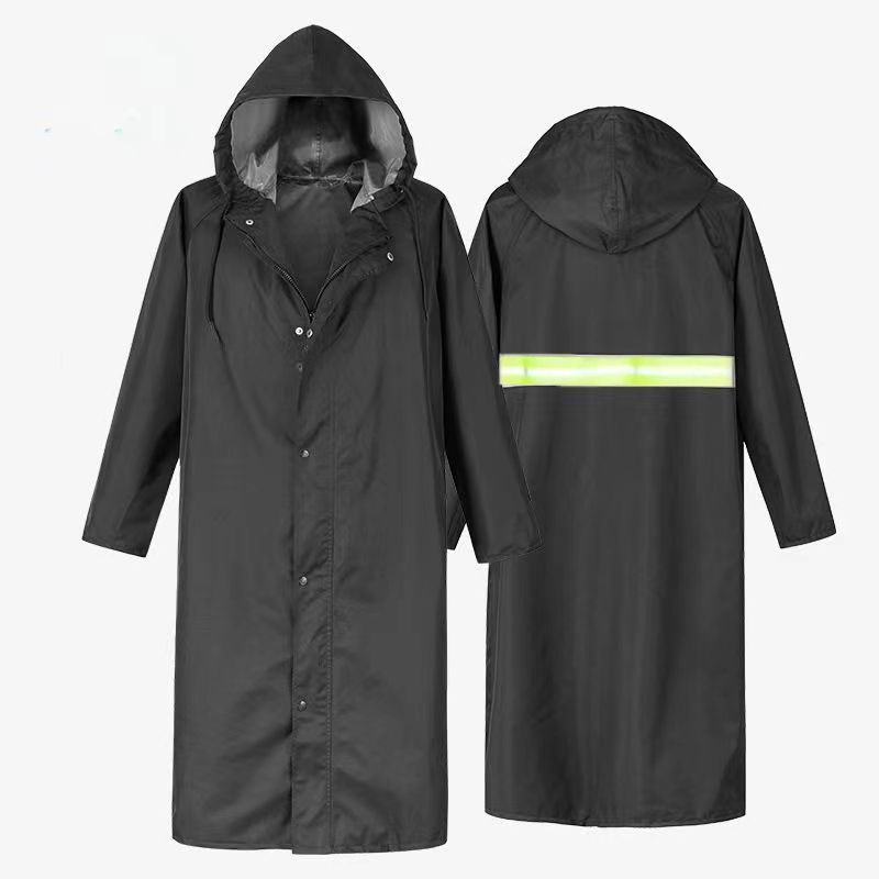巡逻保安加长加厚男士全身防水雨衣分体户外长款防暴雨男女通用雨披详情1