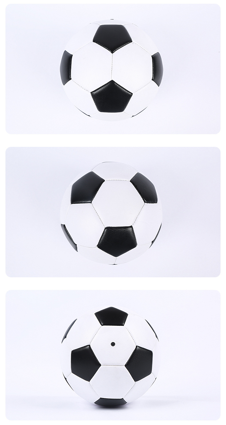 厂家定制机缝足球5号PVC发泡防爆TPU学生儿童PU成人学校比赛训练详情12