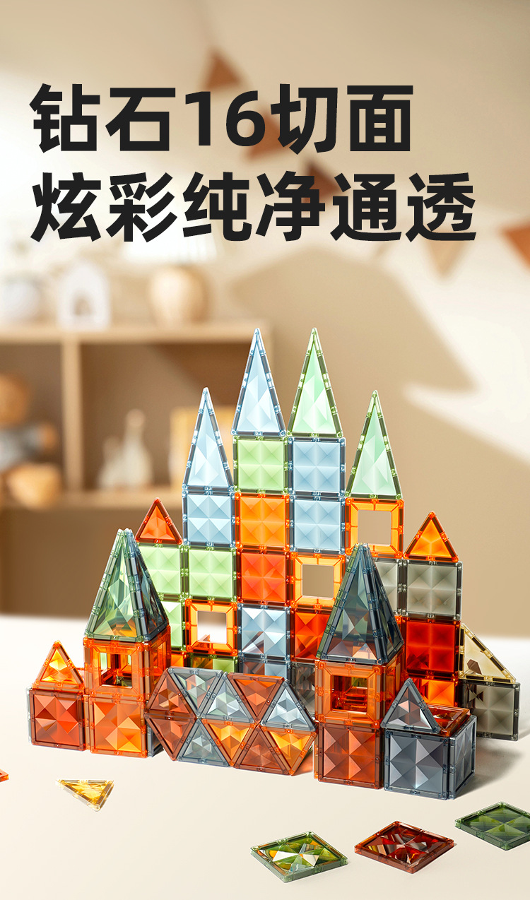 ONSHINE/ Childhood Infinite Nature Color Magnetic Sheet Educational Toy 3D Color Window Magnetic Sheet Birthday Gift pic 4