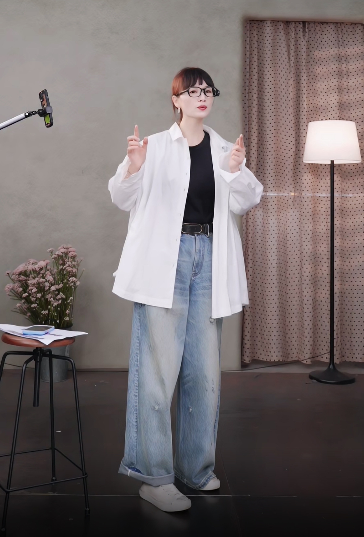 【 Random Thoughts 】 Summer Storm Ripped Heavy Washed jeans straight-leg pants for all four seasons pic 12