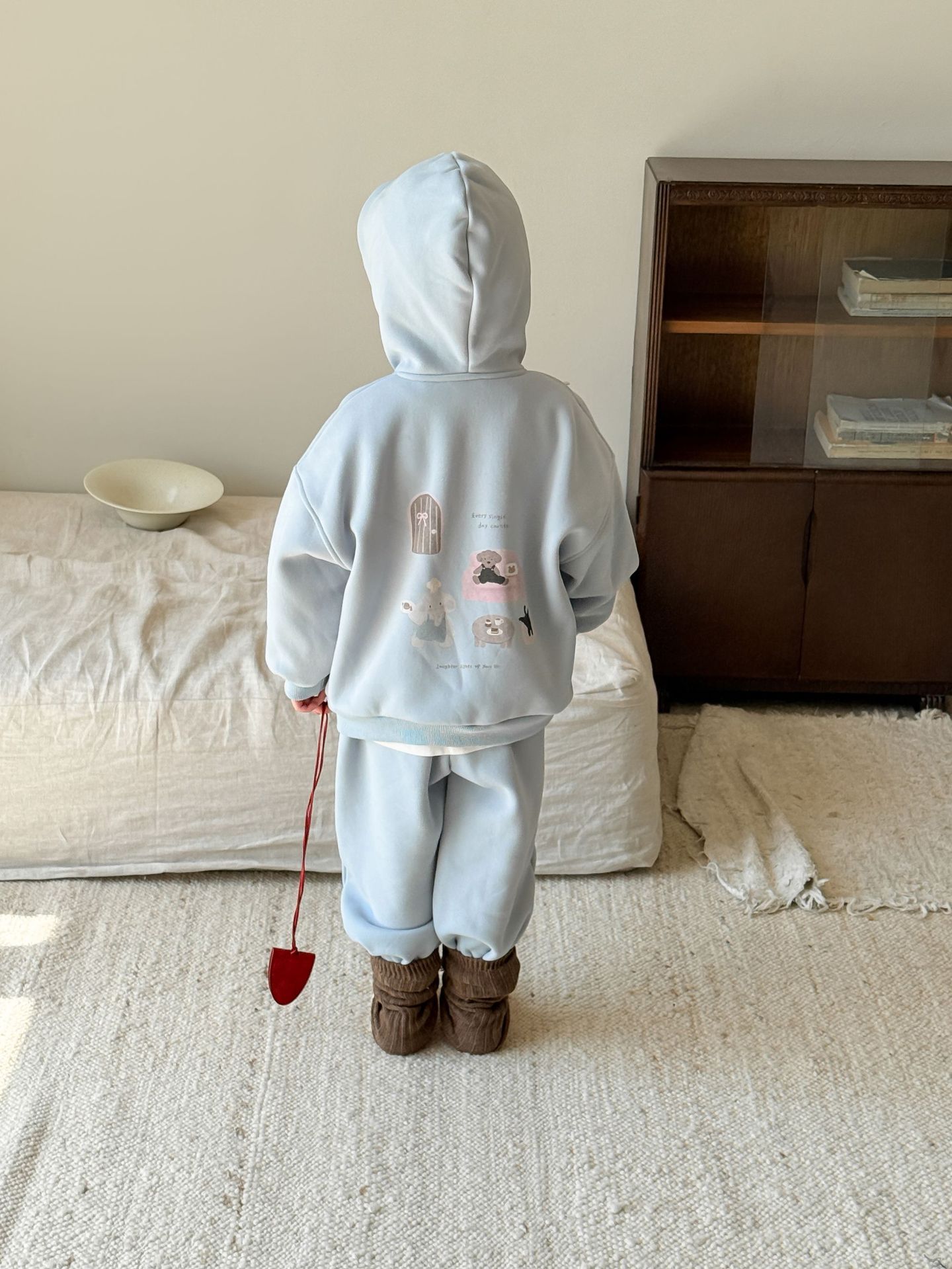 【清仓款】维木童装女童加绒卫衣套装2024冬季新款儿童韩版上衣卫详情18